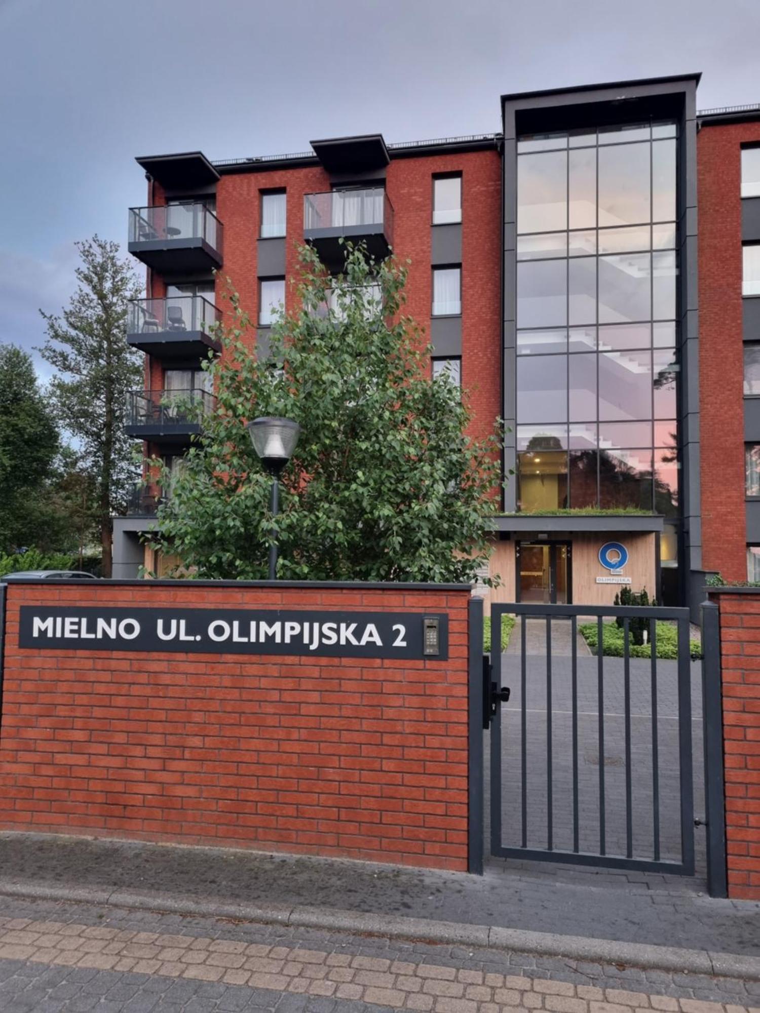 מיילנו Apartament Morski - Olimpijska 2, Mielno מראה חיצוני תמונה